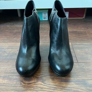 Jessica Simpson Wedge Bootie, Black, Size 7